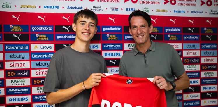 Contractnieuws | PSV verlengt contract Brent Jonkers tot 2029