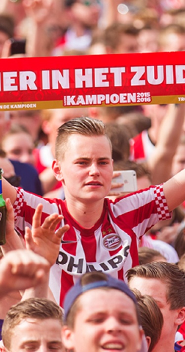 Programma huldiging PSV