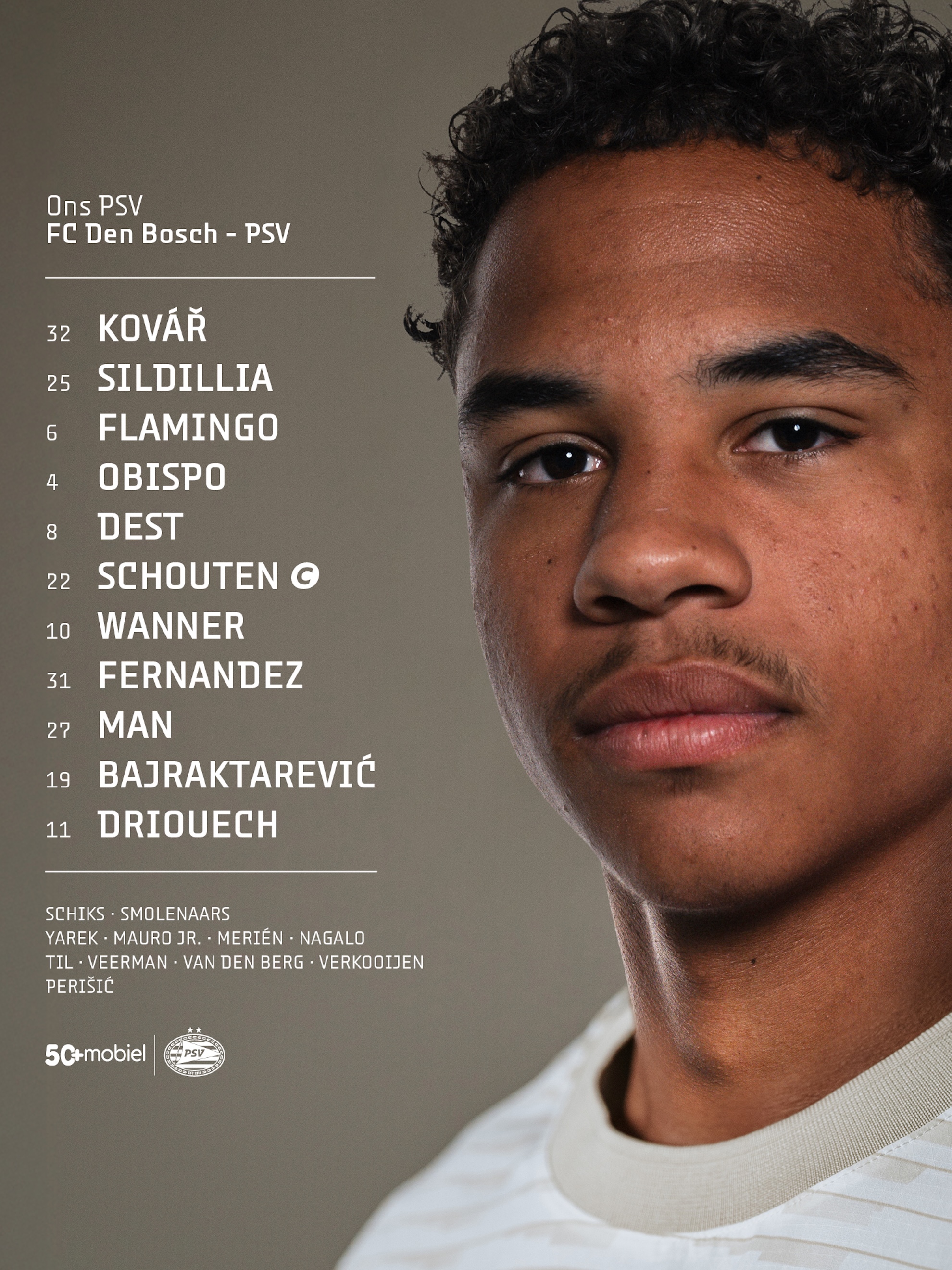 De XI voor de bekerclash van vanavond