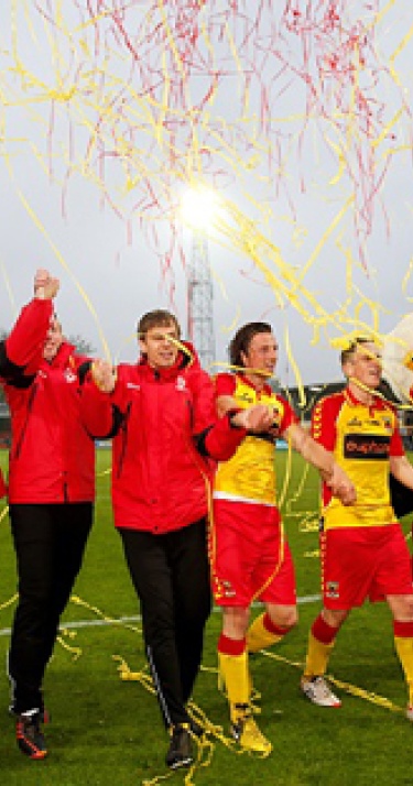 Go Ahead Eagles terug in de Eredivisie