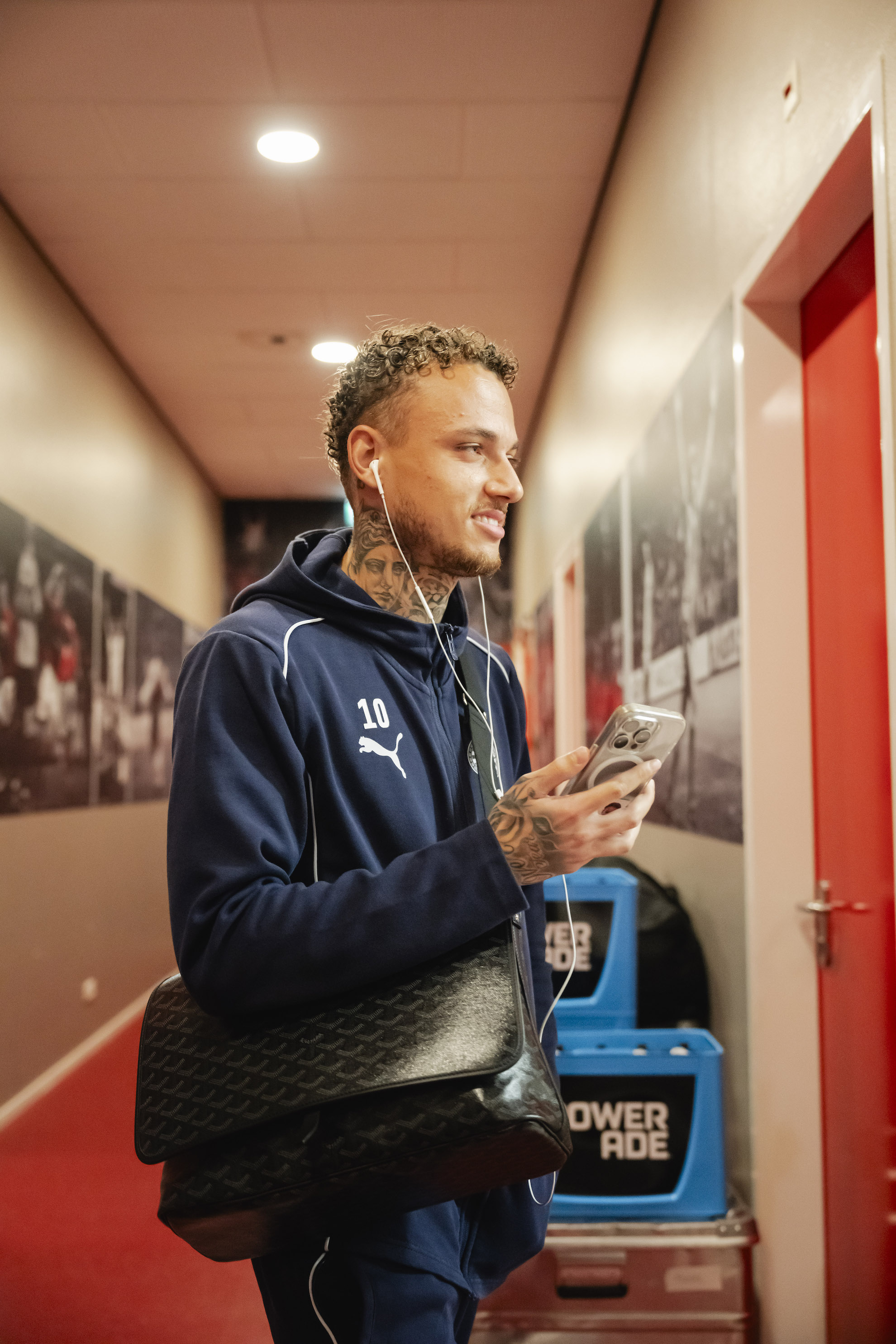 Noa Lang in de basis vandaag