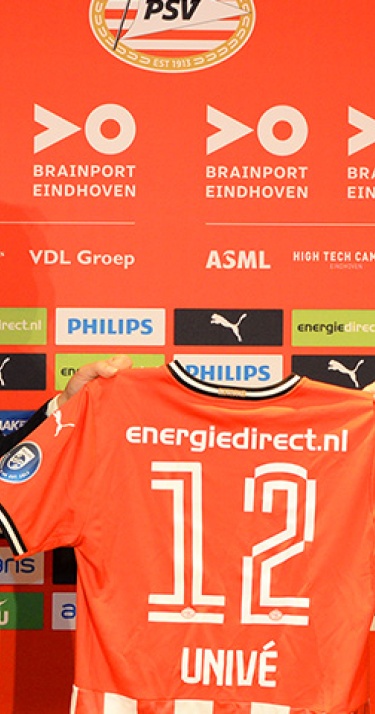 Univ&eacute; Official Sponsor PSV