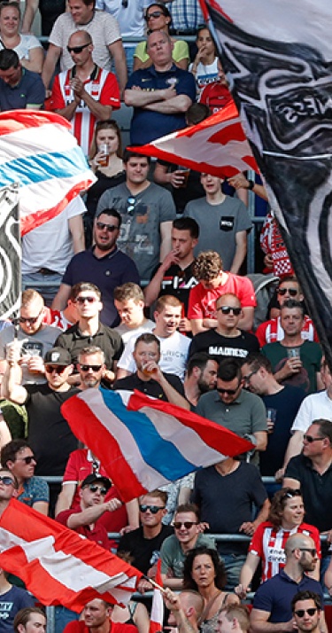 Bezetting PSV-duels naar recordhoogte
