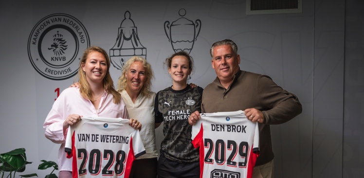 Nieuws | Mark den Brok en Mauri van de Wetering vervullen nieuwe rol bij PSV Vrouwen
