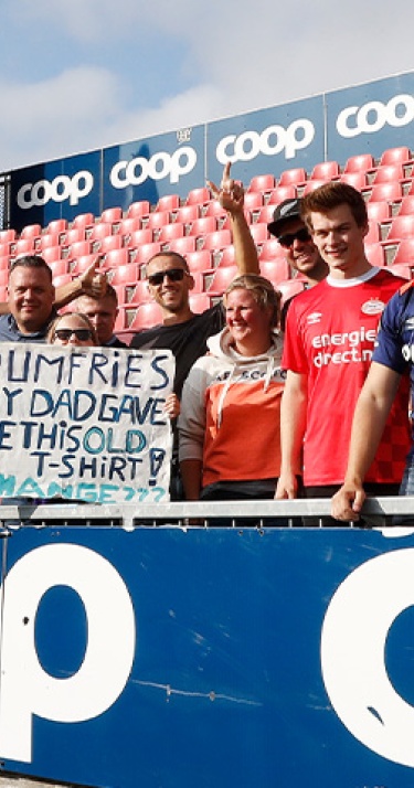 Europese awaydays: 'Hoe gekker, hoe beter'