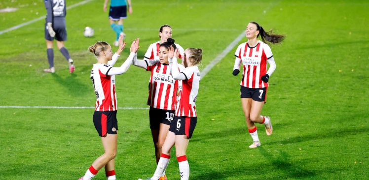 Wedstrijdverslag | PSV Vrouwen walst over sc Heerenveen heen 