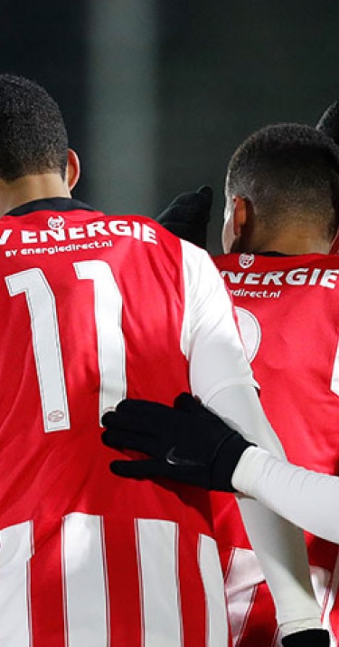 Jong PSV nestelt zich in top Jupiler League