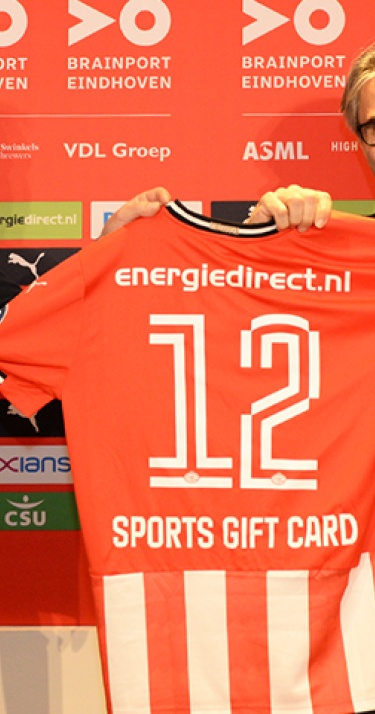 Sports Gift Card gaat samenwerken met PSV