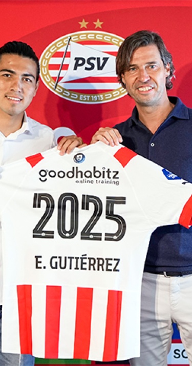 Gutiérrez en PSV verlengen | ‘Ik voel me hier gewaardeerd en belangrijk'’