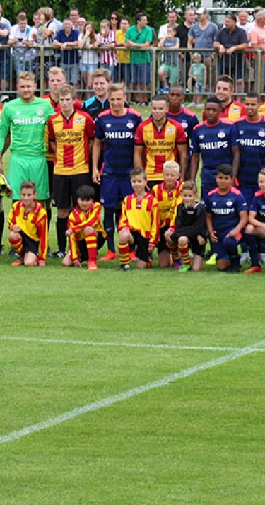 Oefenduel sv DOSKO - PSV in 20 beelden