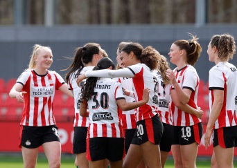 Wedstrijdverslag | PSV Vrouwen wint met ruime cijfers in Brabantse derby