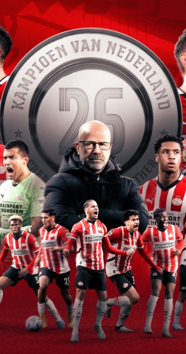 Landskampioen | PSV verovert 26e landstitel, huldiging op maandag