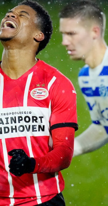 Dominant Jong PSV blijft met lege handen achter