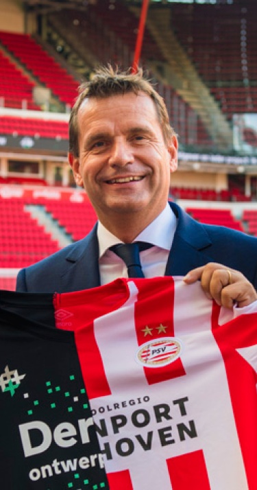 Derckx groeit door in sponsorpiramide PSV