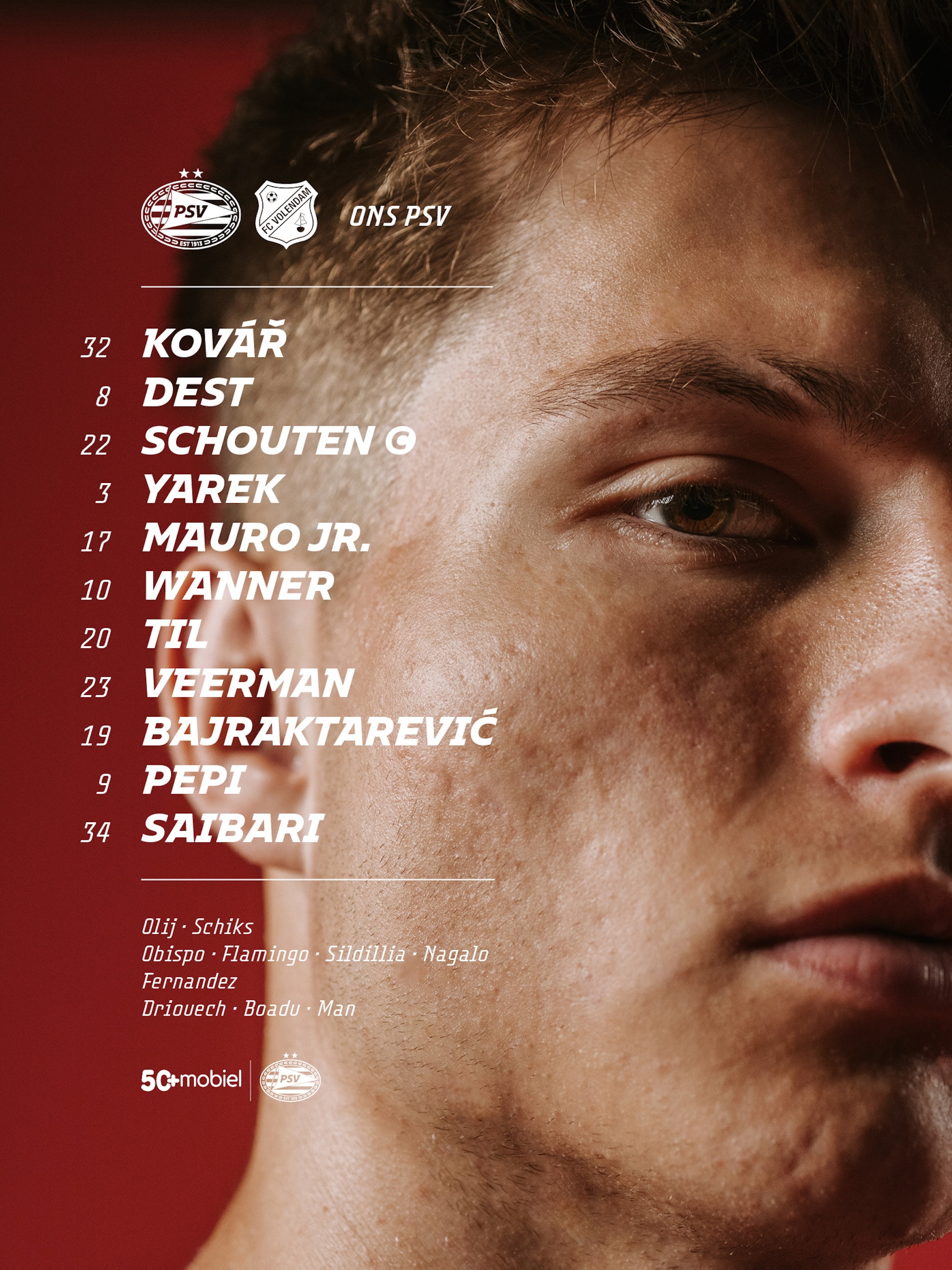 De namen van vandaag