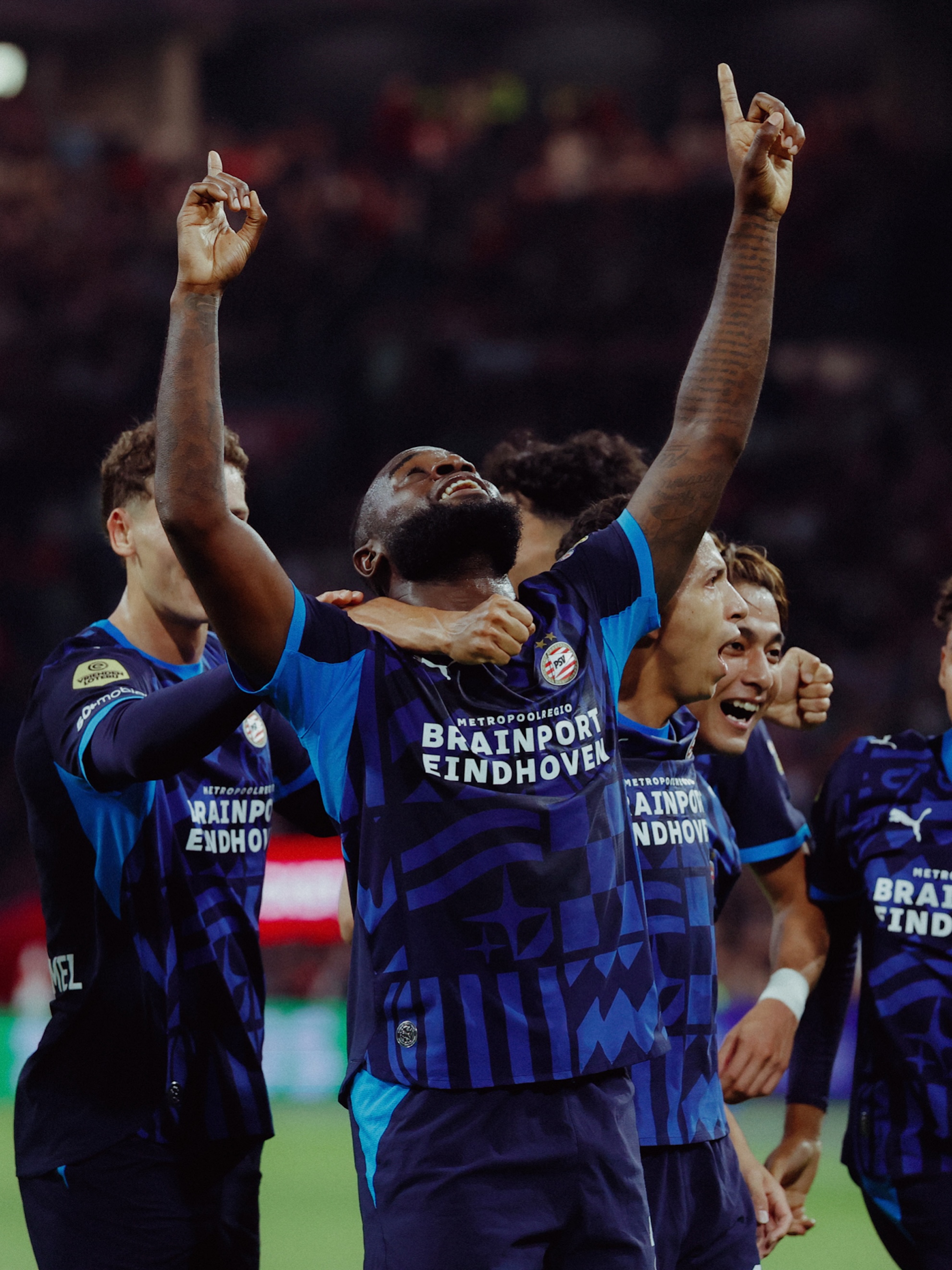 Zijn eerste in het PSV-shirt 