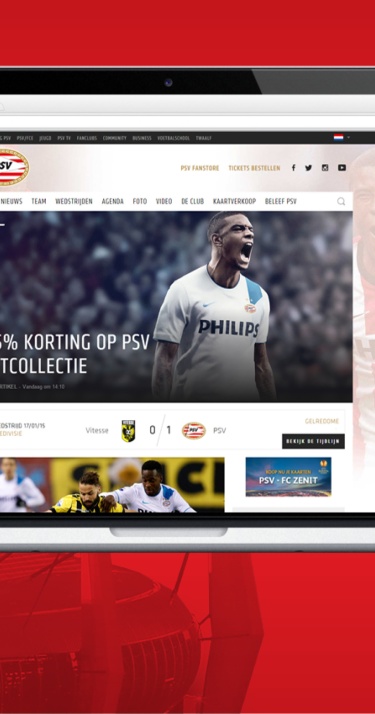 Update de PSV App; download hem nu