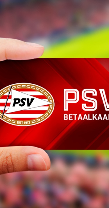 Waardeer thuis je PSV Betaalkaart op 